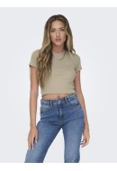 Tricou Dama Only Onlfaith Short Weathered Teak