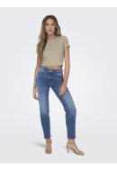 Tricou Dama Only Onlfaith Short Weathered Teak