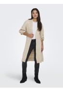 Women Cardigan Only Onlcelina Life Belt Birch/Melange