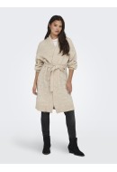 Women Cardigan Only Onlcelina Life Belt Birch/Melange