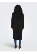 Women Coat Only Onllena Shoulderpad X-Long Black