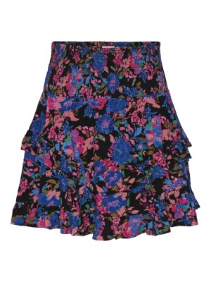 Fusta Yashelma Hw Smock Black Helma Print