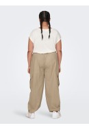 Women Pants  Only Carmakoma Carkarin Irish Cream