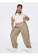 Women Pants  Only Carmakoma Carkarin Irish Cream