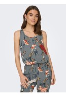 Women Jumpsuit Only Onlnova Lux Balsam Green/Isabella