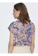 Bluza Dama Only Onlnova Lux Woodrose/Tropico
