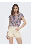 Bluza Dama Only Onlnova Lux Woodrose/Tropico