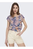 Bluza Dama Only Onlnova Lux Woodrose/Tropico