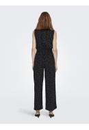Salopeta Dama Only Onlnova Lux Zia Wrap Black/Dotty Ditsy