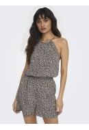 Salopeta Dama Only Onlnova Lux Ilze Balsam Green/Belis Ditsy