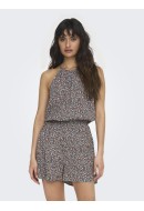 Salopeta Dama Only Onlnova Lux Ilze Balsam Green/Belis Ditsy