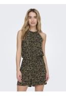 Salopeta Dama Only Onlnova Lux Ilze Toasted Coconut/Animal Flo