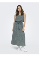 Maieu Dama Only Onlnova Lux Button Singlet Balsam Green /Dutty Dits