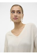 Bluza Dama Vero Moda Vmbrianna 3/4 V-Neck Birch