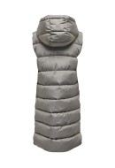 Women Vest Jacqueline De Young Jdyviskas Padded Hood Driftwood