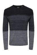 Men Sweater Onspanter Reg Dress Bules