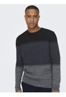 Men Sweater Onspanter Reg Dress Bules