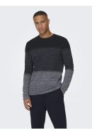 Men Sweater Onspanter Reg Dress Bules