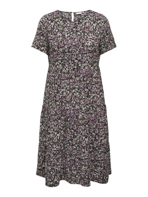 Dress Only Carmakoma Carlux Celi Midi Red Violet Holly