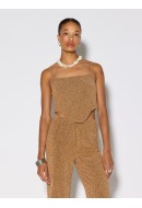 Women Top Sonting New Snnadia Sl Gold Short Rich Gold