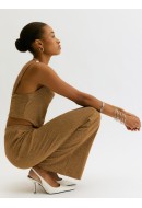 Women Top Sonting New Snnadia Sl Gold Short Rich Gold