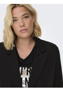 Women Blazer Only Carmakoma Carlana-Berry Ovs Black