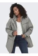 Geaca Dama Only Carmakoma Carmaastricht Softshell Parka Steeple Gray