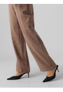 Pantaloni Dama Vero Moda Vmqueeny Hw Brown Lentil