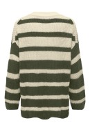 Women Sweater Jdyjusty Runa Long Eggnog/Kalamata