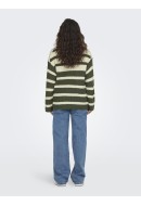 Women Sweater Jdyjusty Runa Long Eggnog/Kalamata