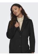 Women Coat Jacqueline De Young Jdytennessee Leo Long Black