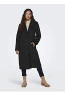 Women Coat Jacqueline De Young Jdytennessee Leo Long Black