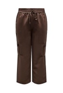 Women Pants Only Carmakoma Carfridey Straight Cargo Chestnut