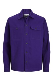 Men Shirt Jack&Jones Jcoclassic Ben La Relaxed Violet Indigo