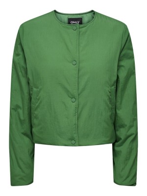 Geaca Dama Only Mille Puffer Short Medium Green