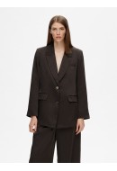 Sacou Dama Selected Slftasja Relaxed Black