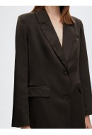 Sacou Dama Selected Slftasja Relaxed Black