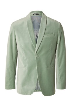 Sacou Barbati Selected Slhslim-Hale Velvet Shawl Green Bay