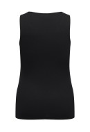 Women Top Only Carmakoma Cartilde Rib Black