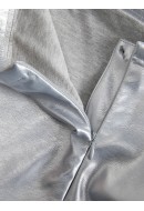 Maieu Dama Jjxx Jxkatie Faux Leather Corset Silver