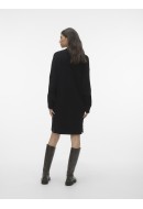 Rochie Vero Moda Vmgoldnedle Short Highneck Black