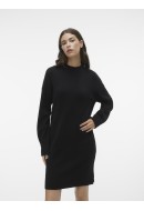 Rochie Vero Moda Vmgoldnedle Short Highneck Black