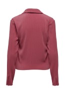 Camasa Dama Only Onllea Emily V-Neck Plisse Rapture Rose