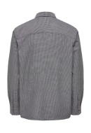 Men Shirt Only&Sons Onssimon 2Pkt Check Rlx Dark Navy