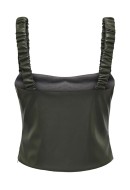 Maieu Dama Only Onlmax Strap Faux Leather Peat