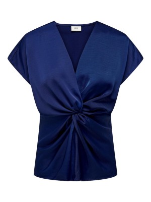 Bluza Dama Jacqueline De Young Jdyurba S/L Knot Bellwether Blue