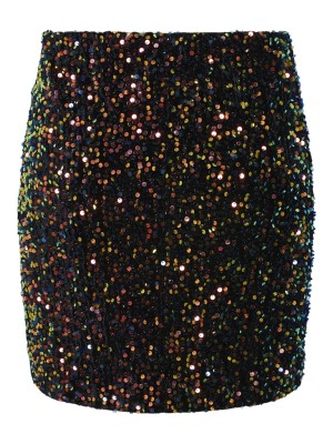 Fusta Yas Yasjuela Hmw Black Detail Sequin