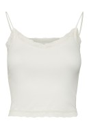 Maieu Dama Vero Moda Vmtippi Singlet Bright White