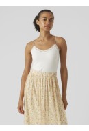Maieu Dama Vero Moda Vmtippi Singlet Bright White