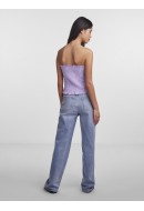 Maieu Dama Pieces Pcmira Short Bandau Smock Lavander White Flower